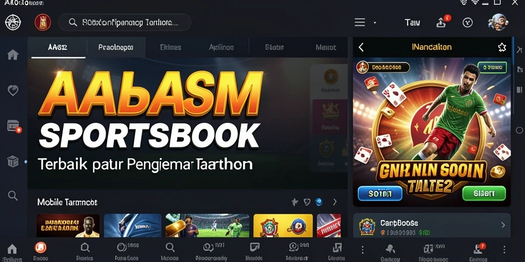 Gameplay menarik di aplikasi Sportsbook AA62 dengan fitur taruhan.