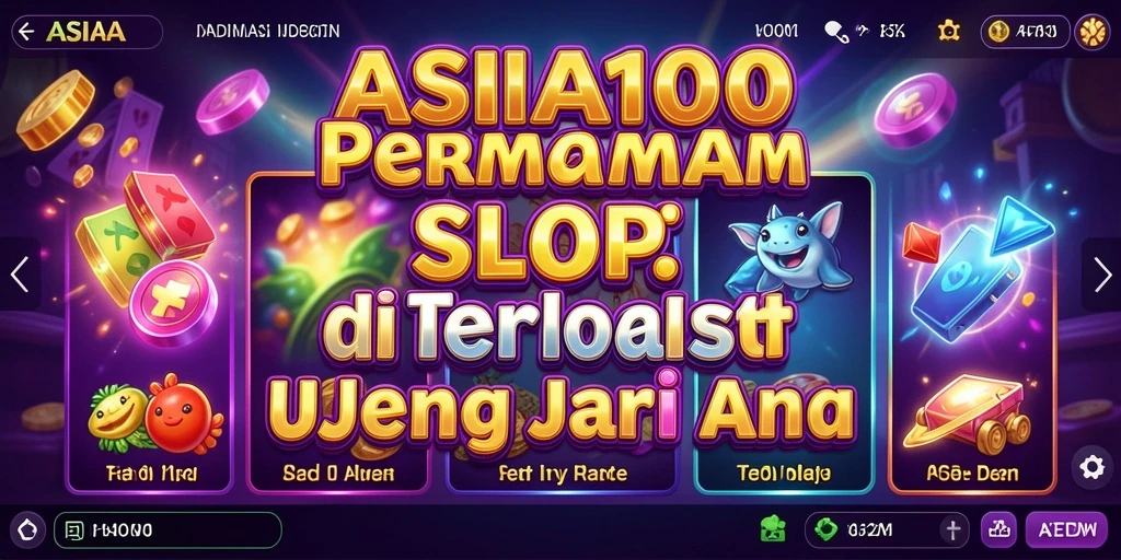 Tampilan gameplay ASIA100 yang penuh aksi dan keseruan.