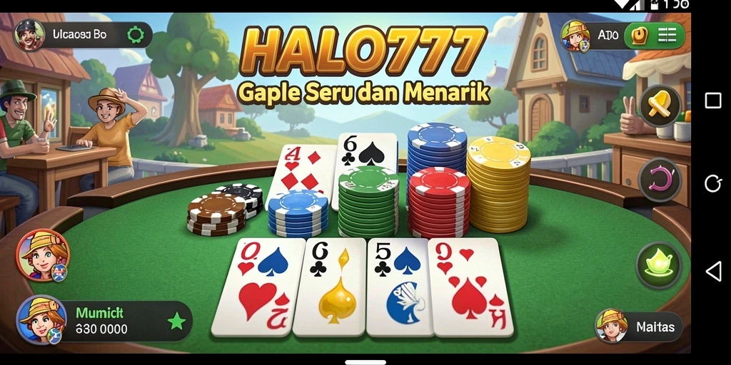 Tampilan gameplay menegangkan dalam HALO777 yang penuh strategi.