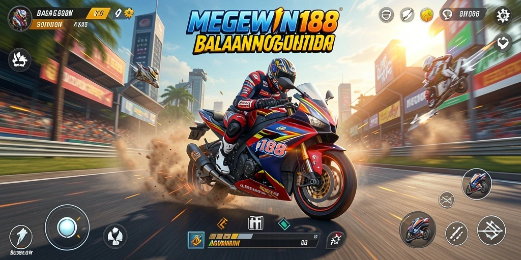 Tampilan grafis menakjubkan dari gameplay MEGEWIN188.