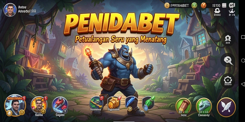 Screenshot gameplay dari PENIDABET menunjukkan aksi petualangan menarik.