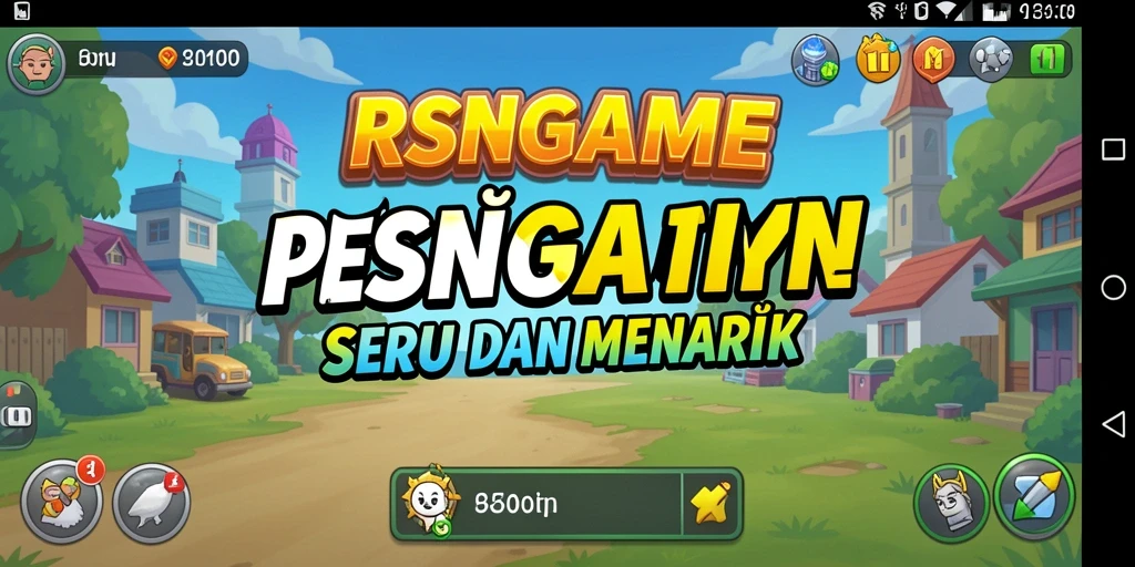 Screenshot gameplay RSNGAME menampilkan karakter dalam aksi Idle yang seru.