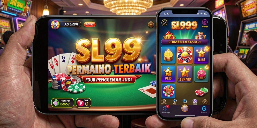 Screenshot gameplay SL999 menampilkan grafik menarik permainan Kasino.