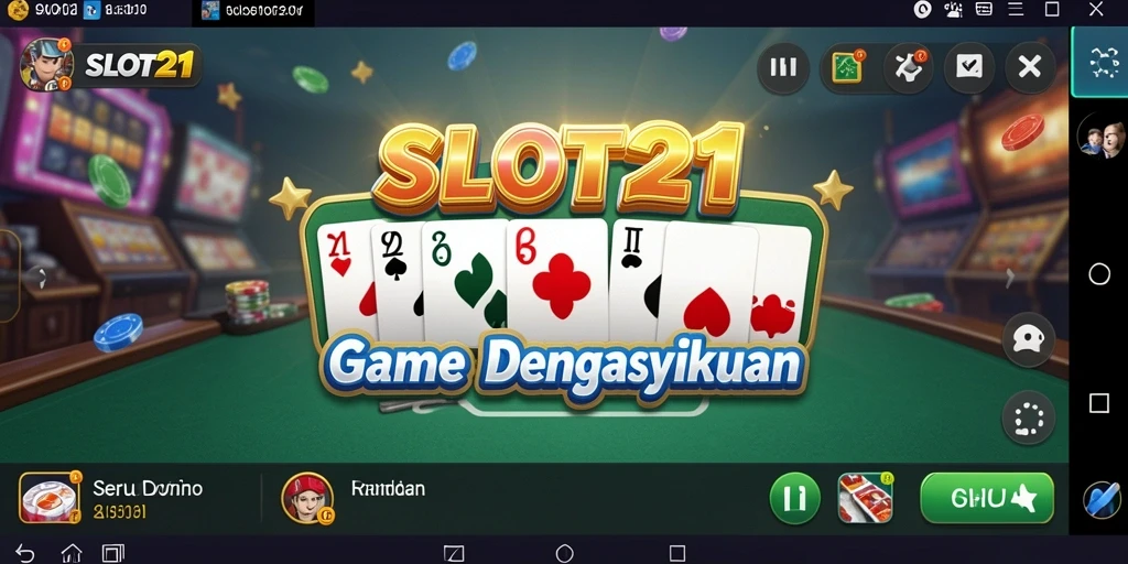 Tampilan seru gameplay Domino di SLOT21 dengan grafis memukau.