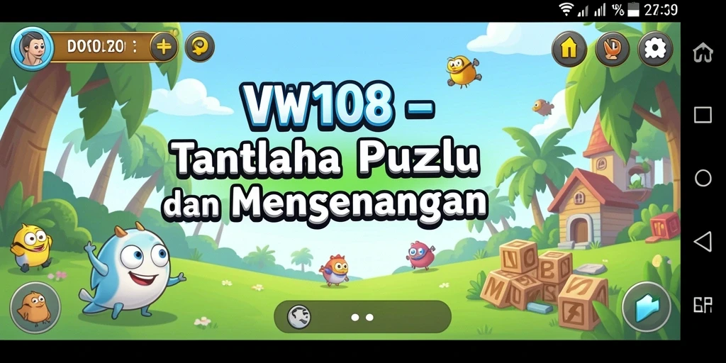Screenshot gameplay menampilkan tantangan Puzzle yang mengasyikkan.