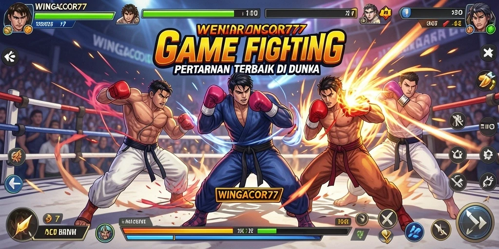 Tangkapan layar dari gameplay seru WINGACOR77 dengan pertarungan intens.