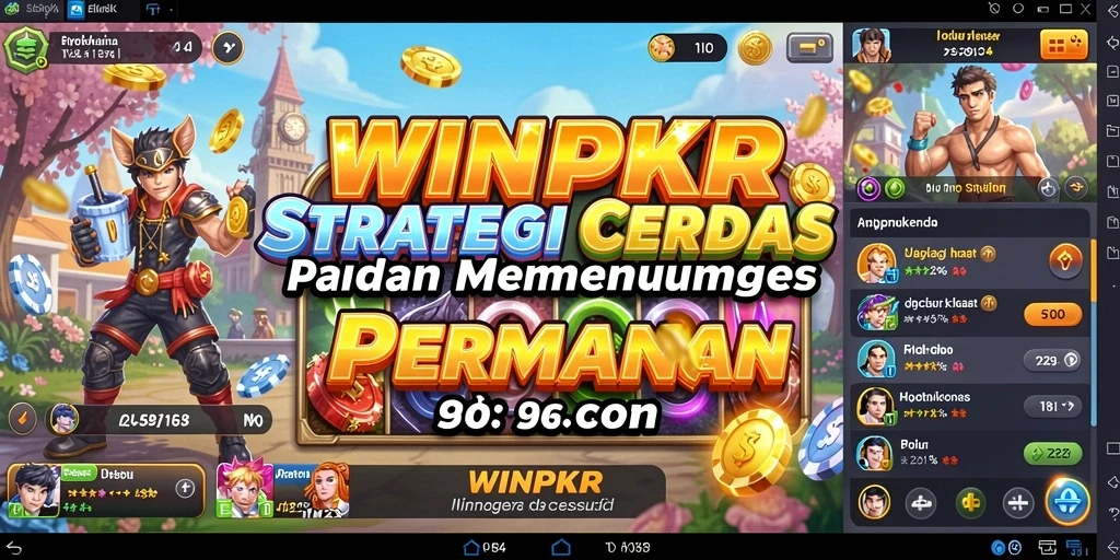 Gameplay WINPKR menantang dan memikat setiap pemain.